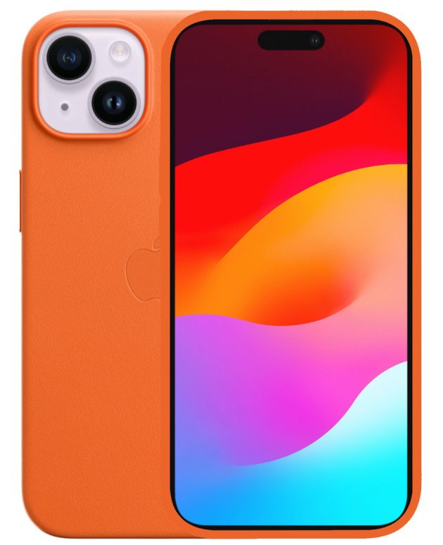 Etui case Iphone 17 Pro - Pomarańczowy