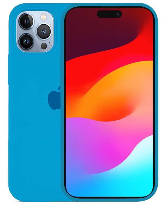 Etui case Iphone 17 Pro - Błękitny