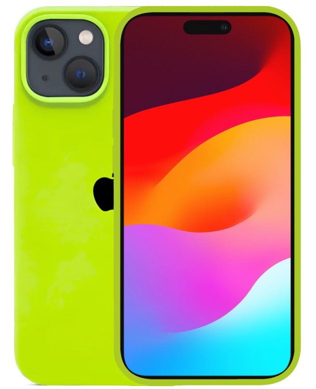 Etui case Iphone 17 Pro - Neonowa zieleń