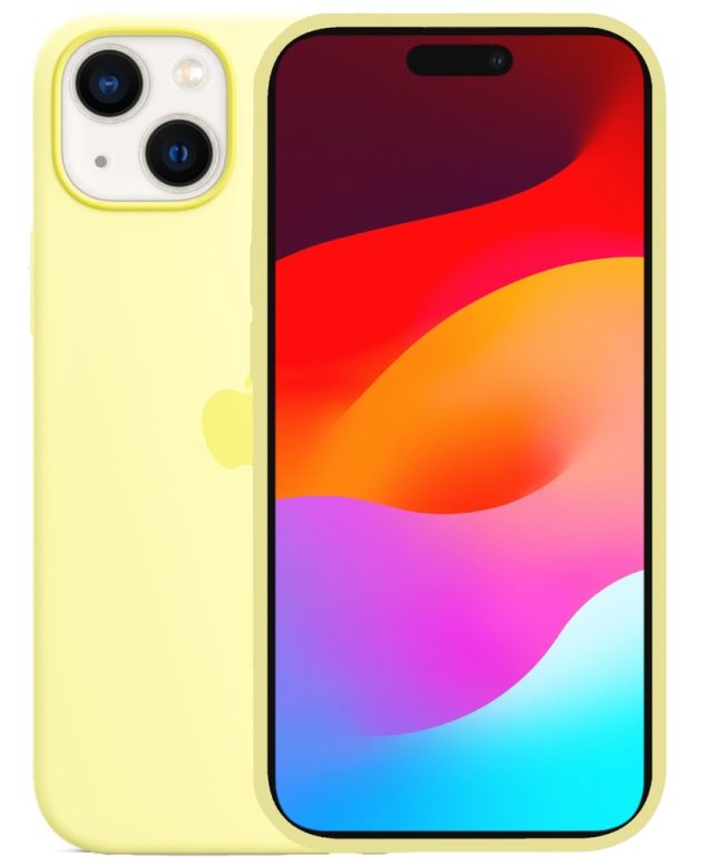 Etui case Iphone 17 Pro - Jasnożółty