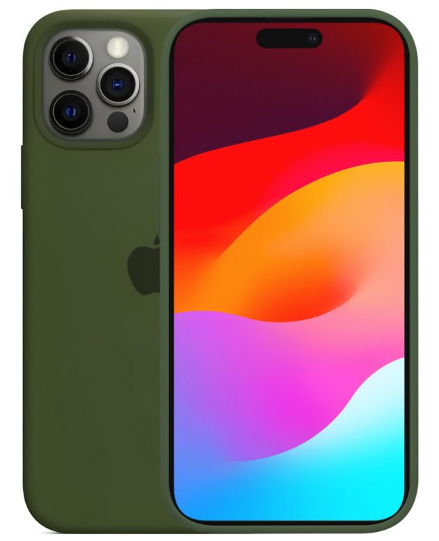 Etui case Iphone 17 Pro - Oliwkowy